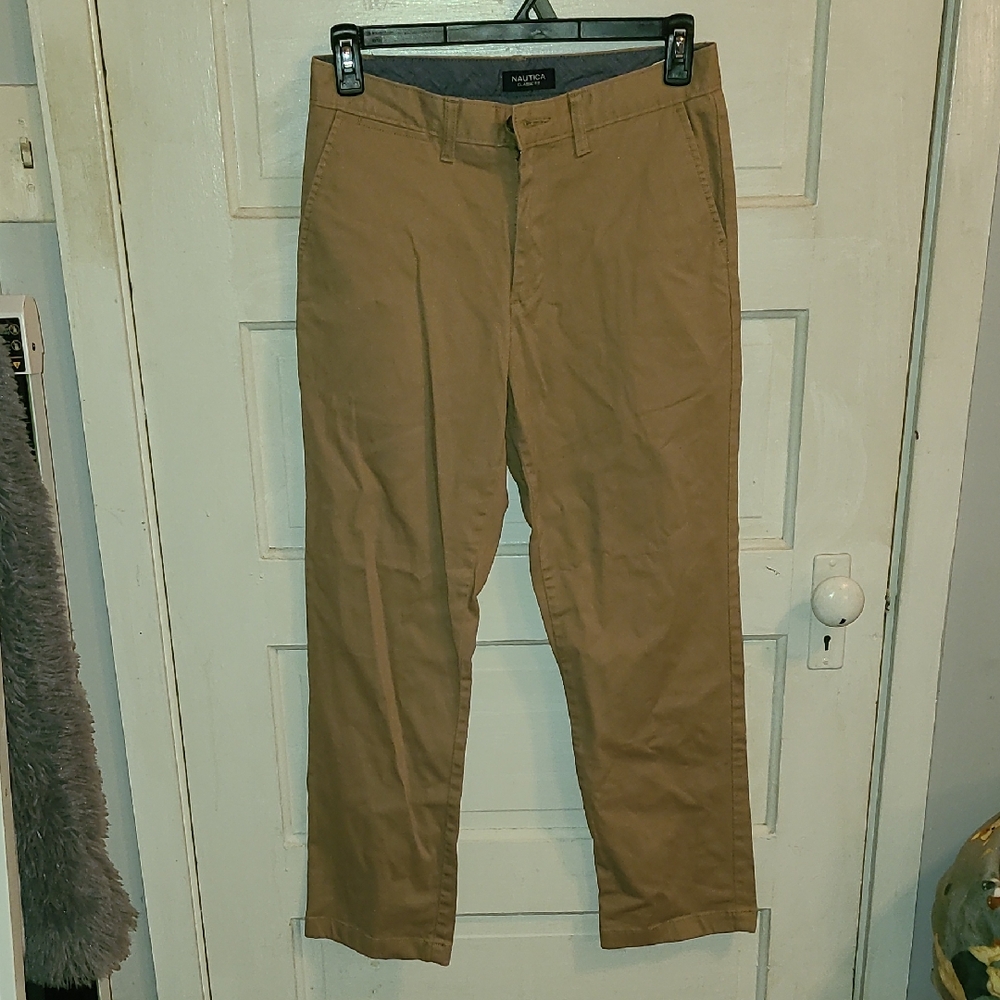 Nautica Men's Khaki Chinos